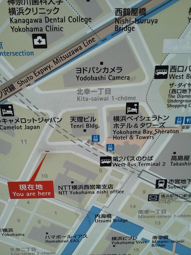 横浜天理ビルの周辺地図
