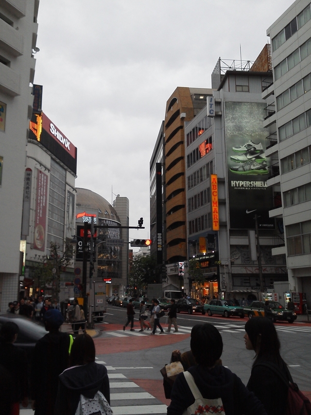 渋谷 神南郵便局前の交差点